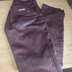 Polo by Ralph Lauren Maroon Pants